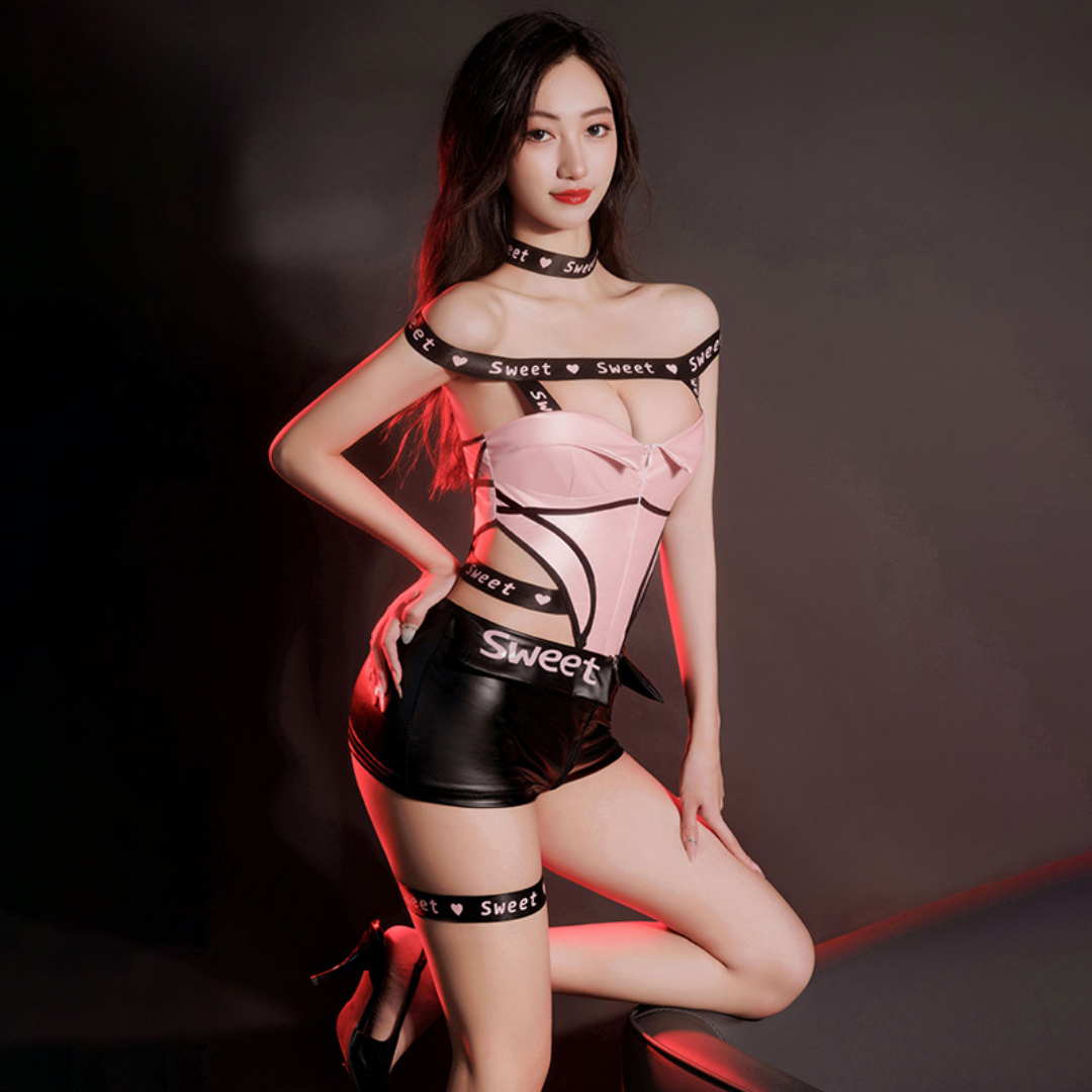 現貨 💖 性感車模 緊身 包臀 夜店 死庫水 情趣內衣 性感內衣 | 可以色色