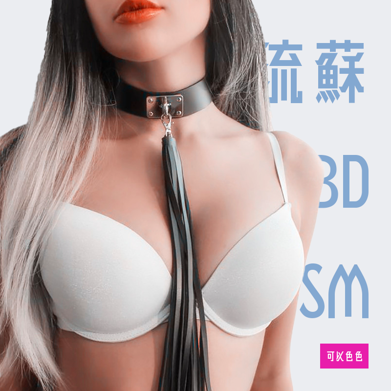 現貨 💖 BDSM項圈 流蘇牽引繩 主奴 調教 | 可以色色