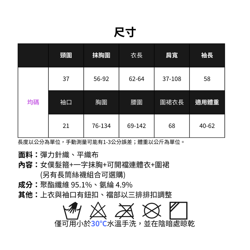 現貨 💖 情慾女僕裝 高彈力 連體衣 情趣內衣 開檔 免脫 圍裙可脫 一字抹胸 女僕髮箍 女僕服 角色扮演 | 可以色色