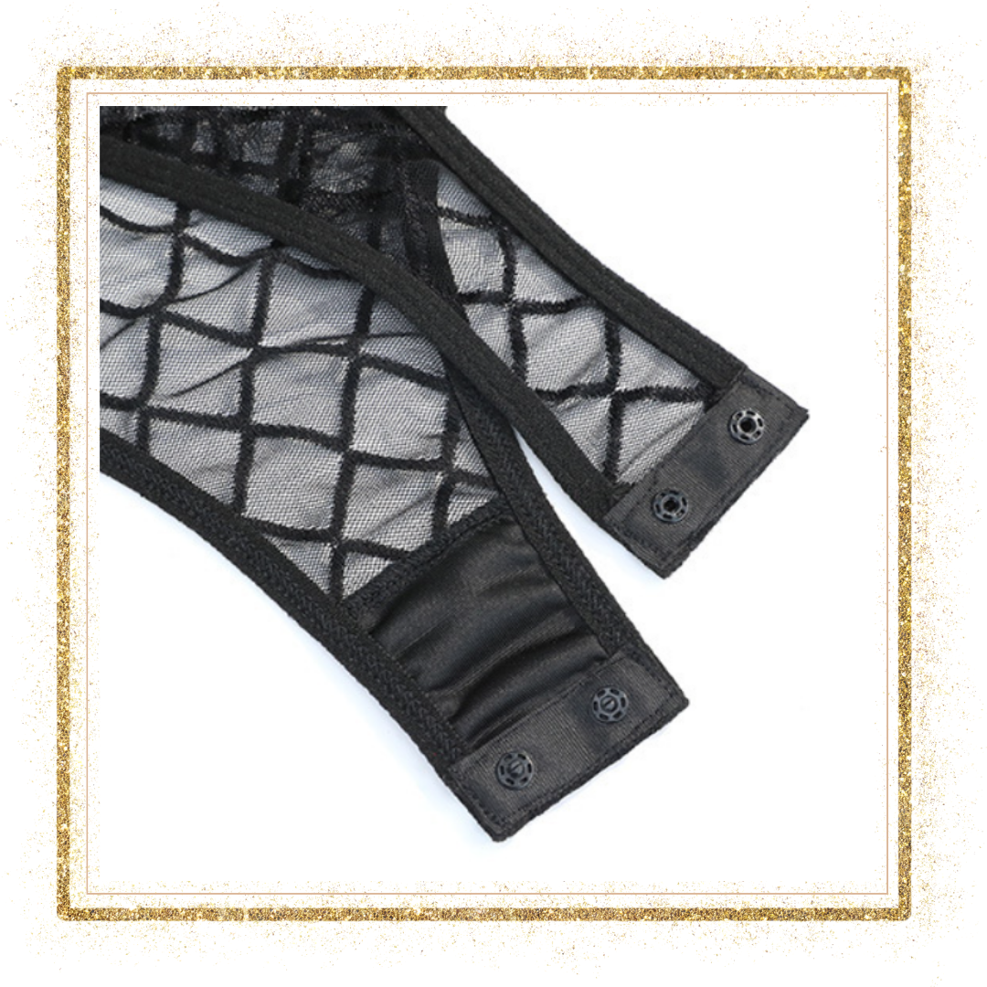 現貨 💖 SEXY文字 織帶 鋼圈 開襠 連體衣 情趣內衣 睡衣 性感 制服 純欲 | 可以色色