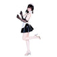 現貨 💖 皮革女僕情趣內衣 性感 二次元 角色扮演 漆皮套裝 激情含手套黑白