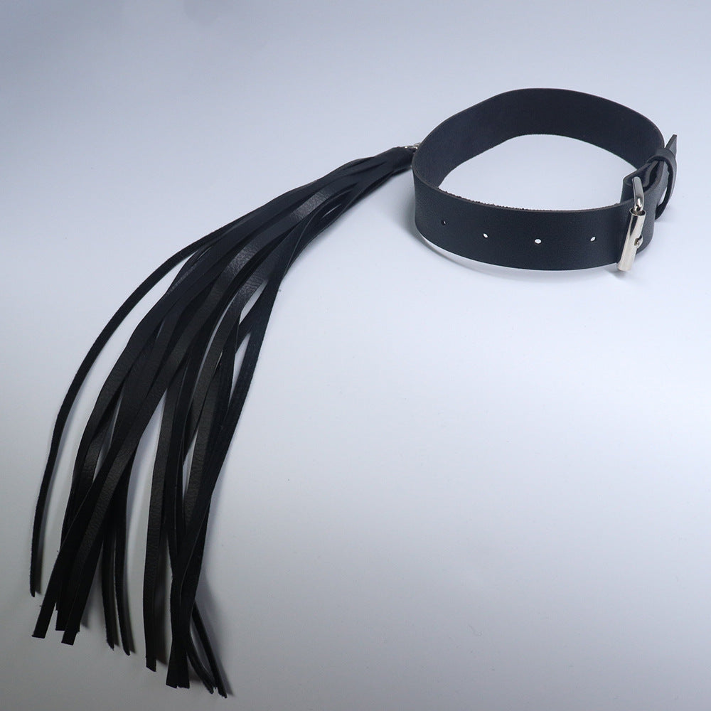 現貨 💖 BDSM項圈 流蘇牽引繩 主奴 調教 | 可以色色