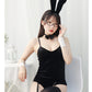 現貨 💖 絲絨兔女郎 兔女郎睡衣 吊帶襪款 情趣內衣 情趣睡衣 萬聖節 有兔耳 有兔尾 角色扮演 Cosplay | 可以色色