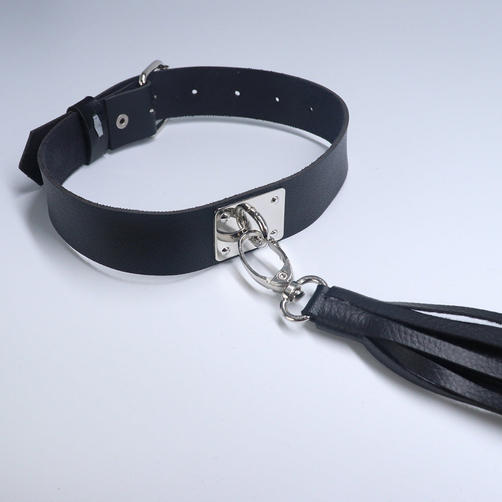 現貨 💖 BDSM項圈 流蘇牽引繩 主奴 調教 | 可以色色